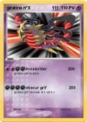 giratina n°X