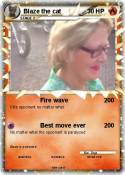 Blaze the cat