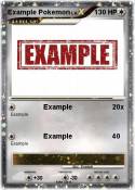 Example Pokemon