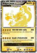 dragon jaune