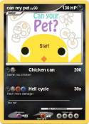 can my pet
