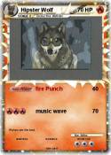 Hipster Wolf