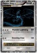 Zapdos Grey