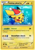 Holiday pikachu