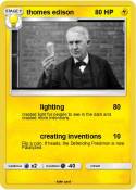 thomes edison
