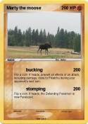 Marty the moose