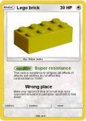 Lego brick