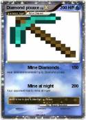 Diamond pixaxe