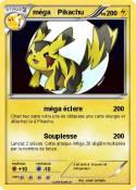méga Pikachu