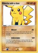 Pikachu with a