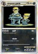 simpson garde