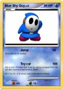 Blue Shy Guy