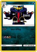 error sans