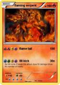 flaming serpent