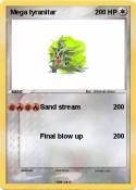 Mega tyranitar