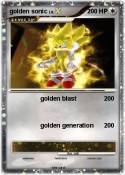 golden sonic