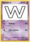 The Letter W