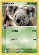 the bear stle