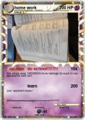home work