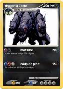 dragon a 3 tete