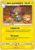 Mario and bowse