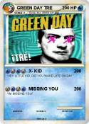 GREEN DAY TRE