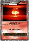 Annihilation