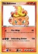 Fire Bulbasaur