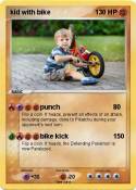 kid with bike