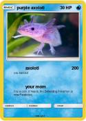 purple axolotl