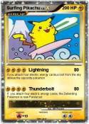 Surfing Pikachu