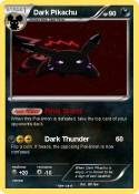 Dark Pikachu