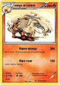 mega arcanine