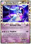 Birthday Mewtwo