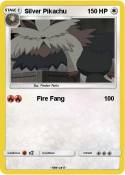 Silver Pikachu