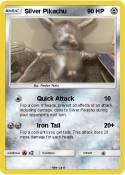 Silver Pikachu