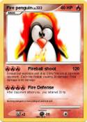 Fire penguin
