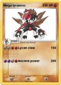 Mega lycanroc