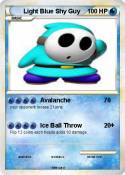 Light Blue Shy