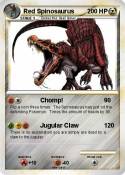 Red Spinosaurus
