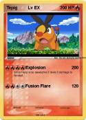 Tepig Lv EX