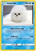 Snow ball