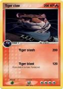 Tiger claw