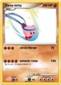 Throw kirby