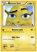 Banana face