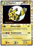 M Pikachu Y