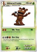 Withered Freddy