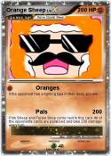 Orange Sheep