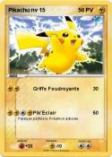 Pikachu nv 15