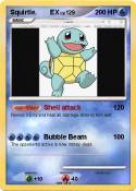 Squirtle. EX